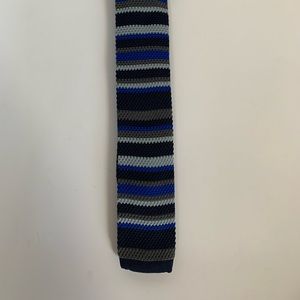Striped necktie